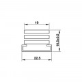 Thông số bản lề chữ A cửa nhôm 100Kg Hafele 972.05.367