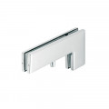 Kẹp kính chữ L inox bóng Hafele 981.00.031