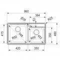 Chậu rửa bát Franke BCX 620-42/35 101.0469.275