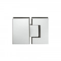 Bản lề kính - kính Nickel mờ Hafele 981.51.039