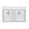 Chậu rửa chén Franke MRG 620-35-35 TL Polar White