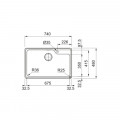 Chậu rửa bát Franke BCX 610-74 101.0566.256
