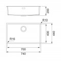 Chậu rửa bát Franke FEX 110-70 122.0702.614