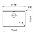 Chậu rửa bát Franke FEX 110-60 122.0588.017