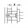 Thông số trục chuyển đổi 8mm Hafele 909.46.106