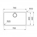 Thông số Chậu rửa chén Franke MYX 110-70