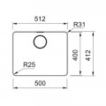 Thông số Chậu rửa chén Franke MYX 210-50