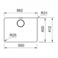 Thông số Chậu rửa chén Franke MYX 210-55