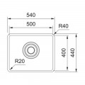 Thông số Chậu rửa chén Franke MQX 110-50