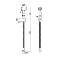 Vòi xịt vệ sinh Hafele 485.95.097