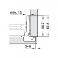 Thông số bản lề ẩn Hafele 329.36.601