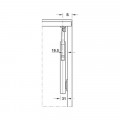 Chi tiết tay nâng Free flap H Hafele 372.39.821