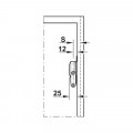 Thông số tay nâng cánh tủ Duo Hafele 373.66.500