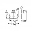 Thông số Bas Maxi gắn tủ Hafele 373.69.906