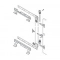 Phụ kiện đồng bộ cho bộ trượt xoay Hafele 408.05.507