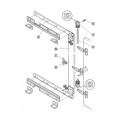 Ảnh đồng bộ cửa lùa Pivot 600M Hafele 408.05.605