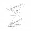Tổng quan phụ kiện bản lề cho cửa 1 cánh Hafele 408.24.011