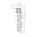 Thông số bánh xe Silent-Fold 40 Hafele 409.61.750