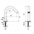 Vòi rửa tay tự động H-175 Hafele 589.63.061