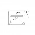Chậu rửa mặt lavabo bán âm Hafele 588.79.081