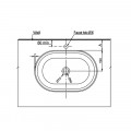 Chậu rửa mặt lavabo Vigor Hafele 588.79.077