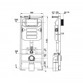 Két nước âm Mechanical 1140 Hafele 588.73.920