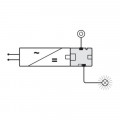 Ảnh bộ chia 2 cổng 24V có công tắc Hafele 833.77.843
