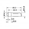 Thông số công tắc cảm biến chuyển động Hafele 833.89.333