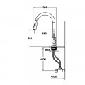 Vòi rửa chén inox cảm ứng Hafele 570.58.631