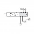 Mô tả bộ chia 6 cổng 24V Hafele 833.95.829