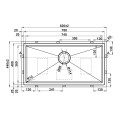 Chậu inox Hafele WS R10 HS25-SSN1S-8244 567.94.021