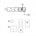 Chức năng bộ chia 6 cổng Connect Mesh Hafele 850.00.042