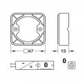 Chi tiết chuyển động không dây Mesh Hafele 850.00.953