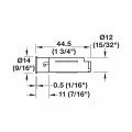 Thông số công tắc điều chỉnh độ sáng chạm Hafele 833.89.032