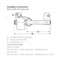 Điều chỉnh phụ kiện cửa trượt Slido F-Park71 16B Hafele 408.25.013
