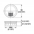 Thông số Vòng che dây diện Hafele 631.35.314