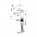 Vòi trộn lavabo Eco Hafele 485.61.038