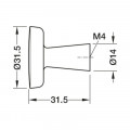 Núm tay nắm tủ Hafele H2570 106.71.370