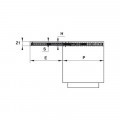 Thông số Giải Pháp Mở Rộng Bếp Đảo 800mm Hafele 642.19.830