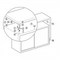 Thông số Bộ phụ kiện xoay mặt bàn Hafele 646.31.004