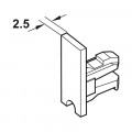 Độ dày miếng che cuối Hafele 415.13.020