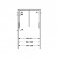 Thông số Tay nâng treo quần áo Hafele 805.20.525
