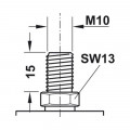 Thông số Bánh xe Hafele 661.88.902