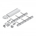 Bộ ray sàn Hawa Folding Concepta III Hafele 408.32.434