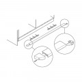 Thông số bộ ray sàn Hawa Folding Concepta III Hafele 408.32.435