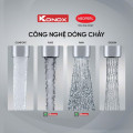 Công nghệ vòi rửa bát Konox Lasi Gun Metal
