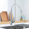 Vòi rửa bát dây rút Nobinox LOFT NX533