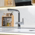 Vòi rửa bát dây rút 3 đường nước Nobinox MIRA NX333