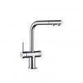 Vòi rửa bát dây rút 3 đường nước Nobinox MIRA NX333