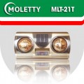 Đèn sưởi nhà tắm 2 bóng Moletty MLT21T